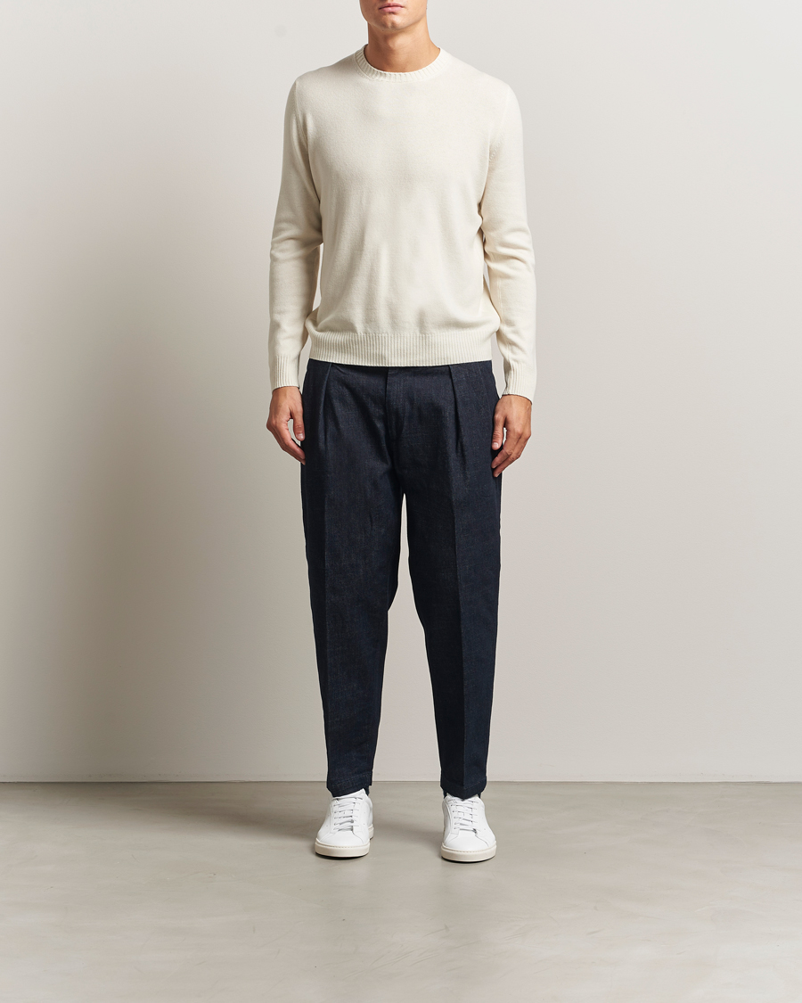 Herre | Bukser | Briglia 1949 | Portobello Loose Fit Denim Trousers Dark Blue