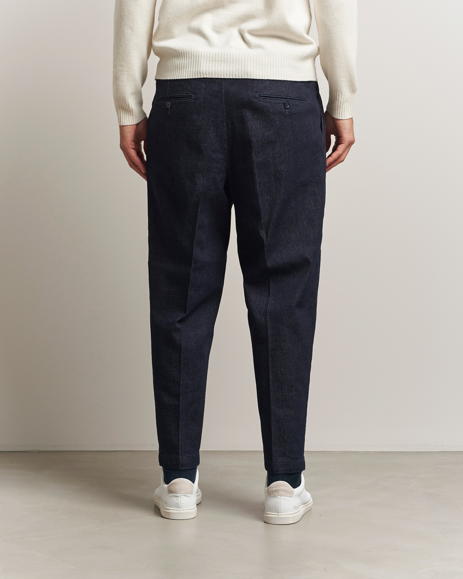 Herre | Bukser | Briglia 1949 | Portobello Loose Fit Denim Trousers Dark Blue