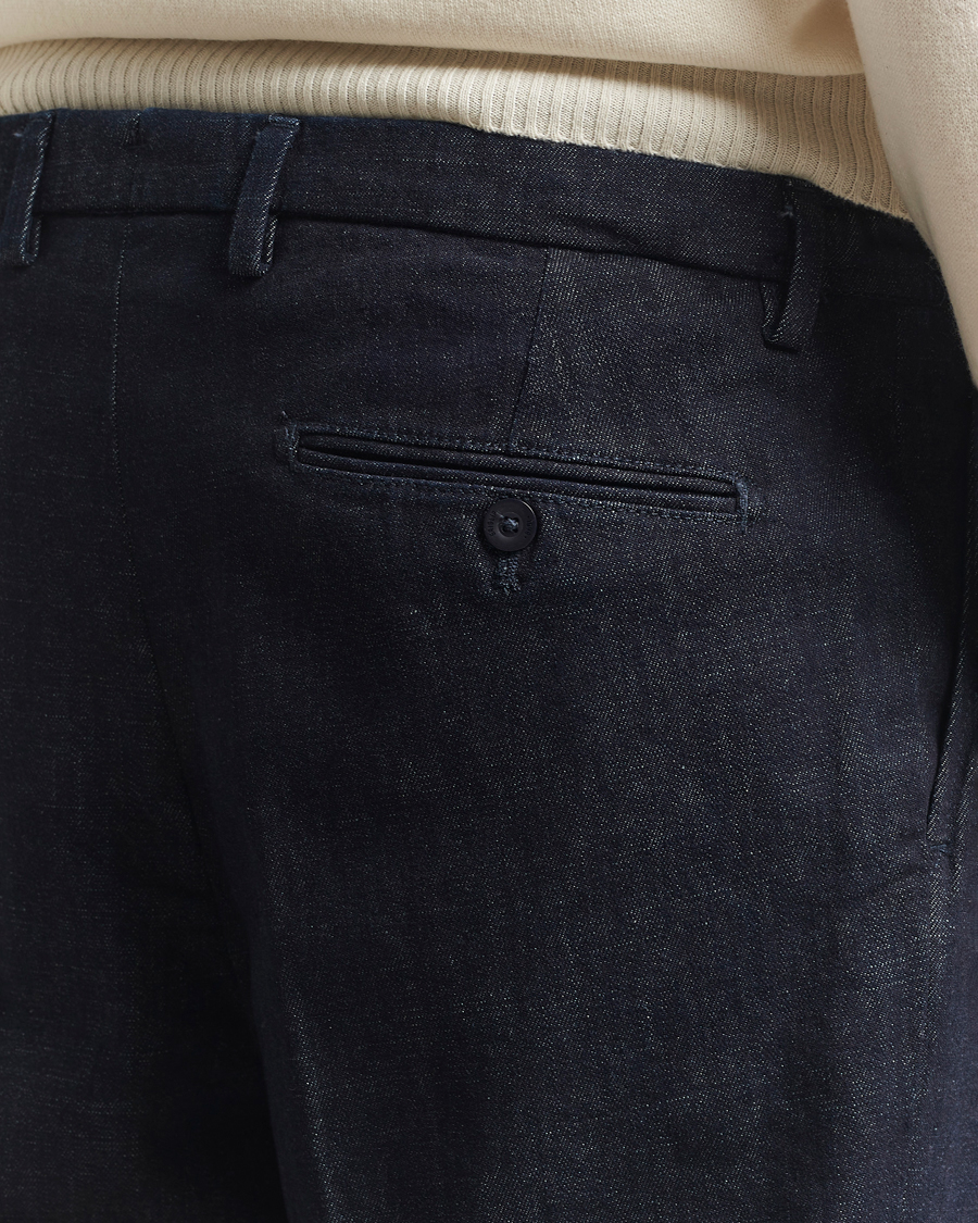 Herre | Bukser | Briglia 1949 | Portobello Loose Fit Denim Trousers Dark Blue