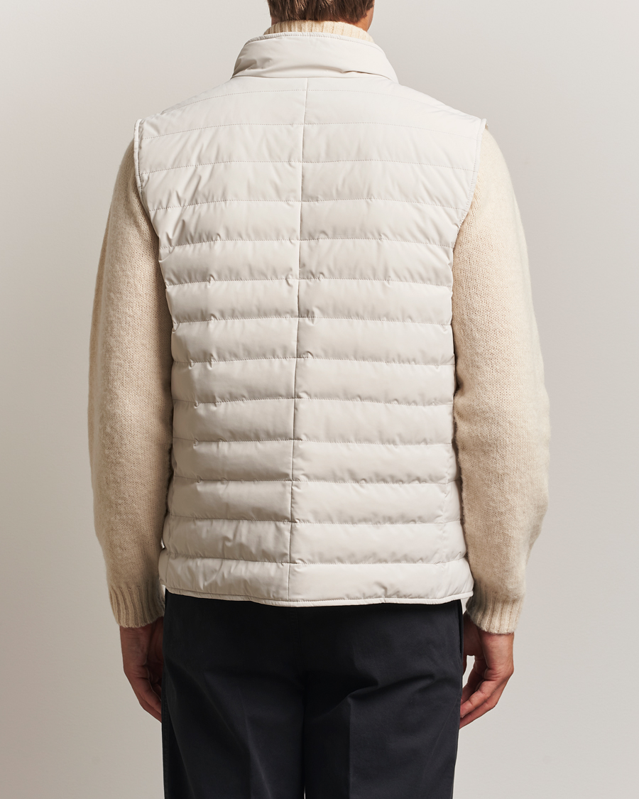Herre | Veste | Brunello Cucinelli | Nylon Gilet Light Beige
