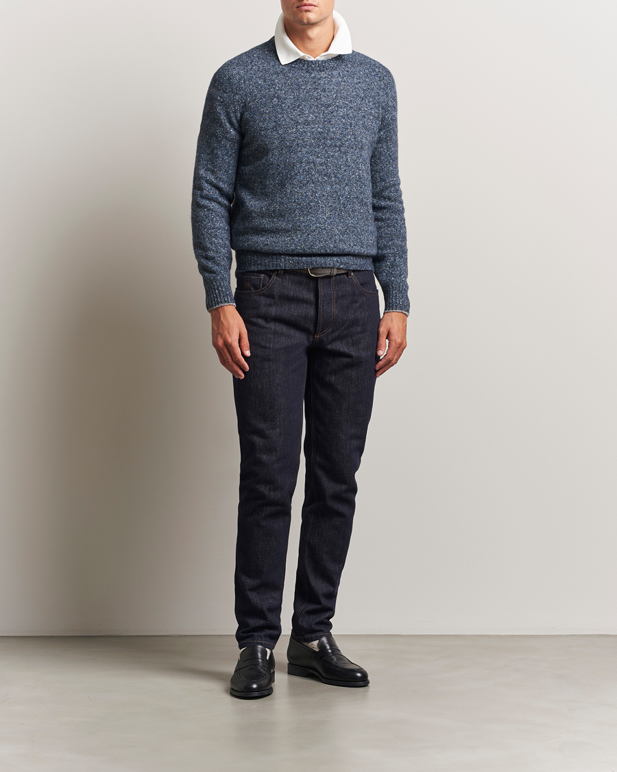 Herre | Jeans | Brunello Cucinelli | Traditional Fit Jeans Dark Indigo
