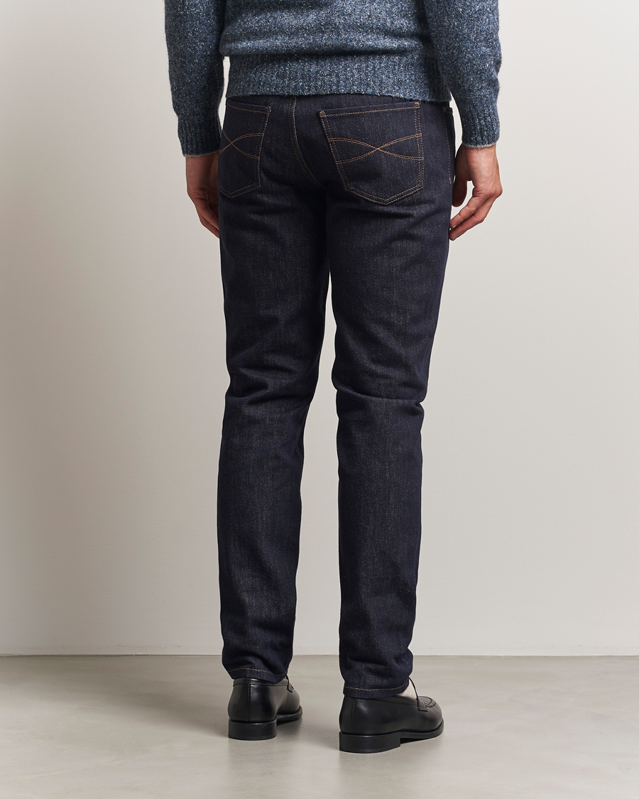 Herre | Jeans | Brunello Cucinelli | Traditional Fit Jeans Dark Indigo
