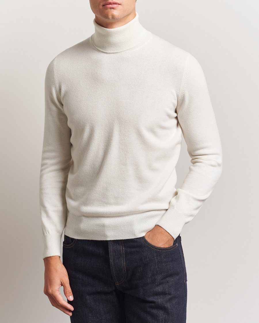 Herre | Trøjer | Brunello Cucinelli | 2 Ply Cashmere Rollneck Panama