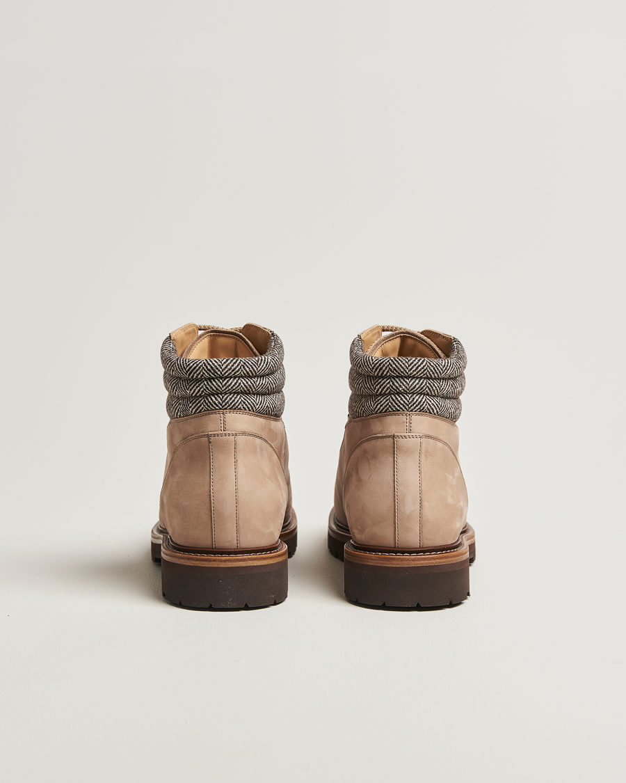 Herre | Støvler | Brunello Cucinelli | Winter Boots Beige Suede