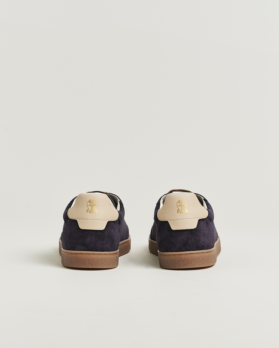 Herre | Sneakers | Brunello Cucinelli | Classic Sneakers Navy Suede