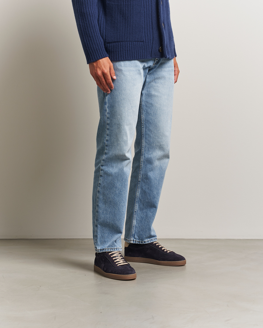 Herre | Sneakers | Brunello Cucinelli | Classic Sneakers Navy Suede