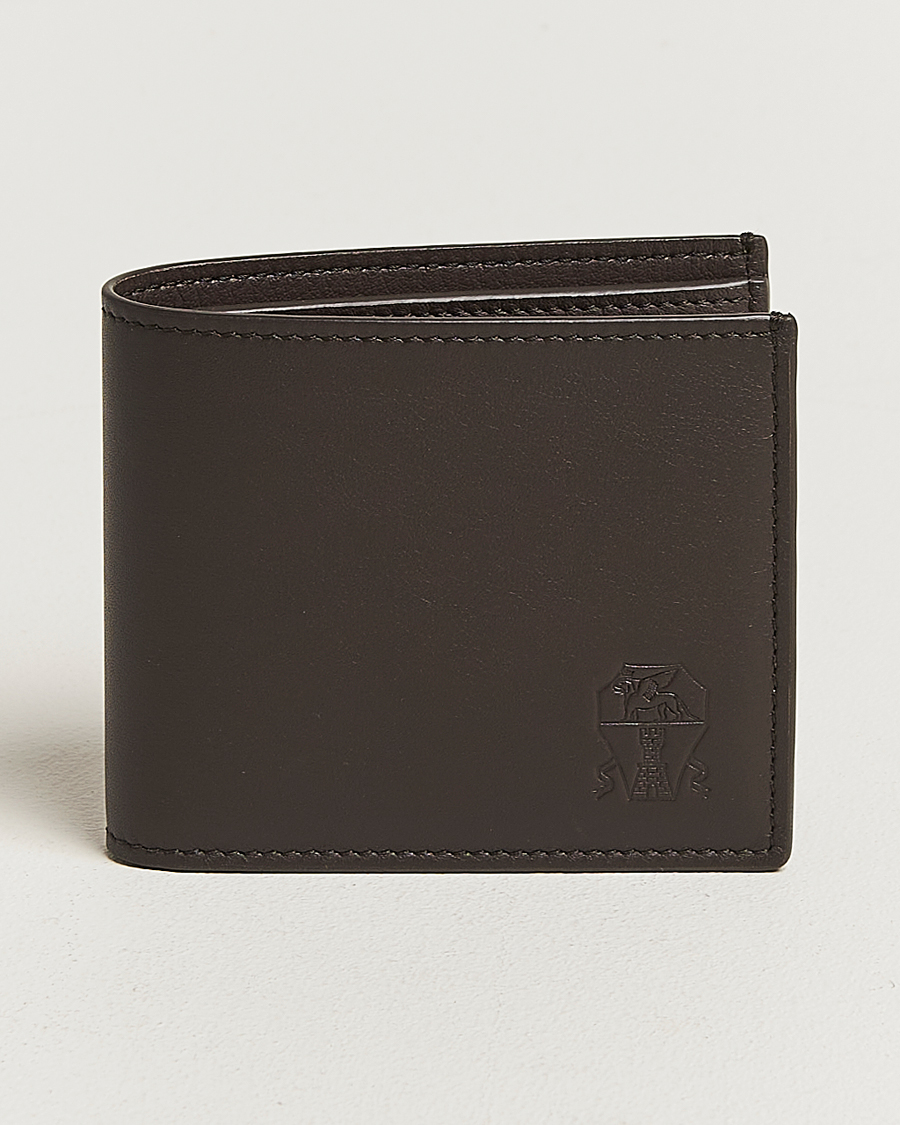 Herre | Punge | Brunello Cucinelli | Leather Wallet Dark Brown Calf