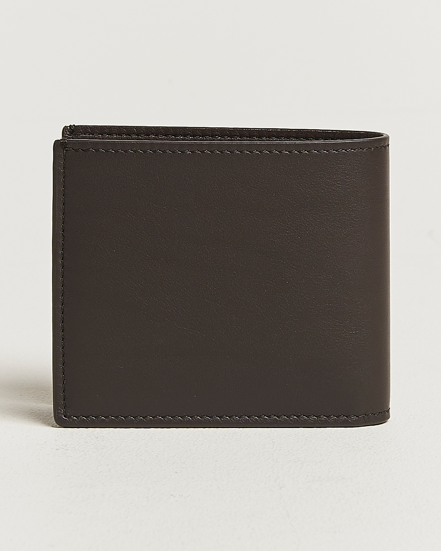 Herre | Punge | Brunello Cucinelli | Leather Wallet Dark Brown Calf