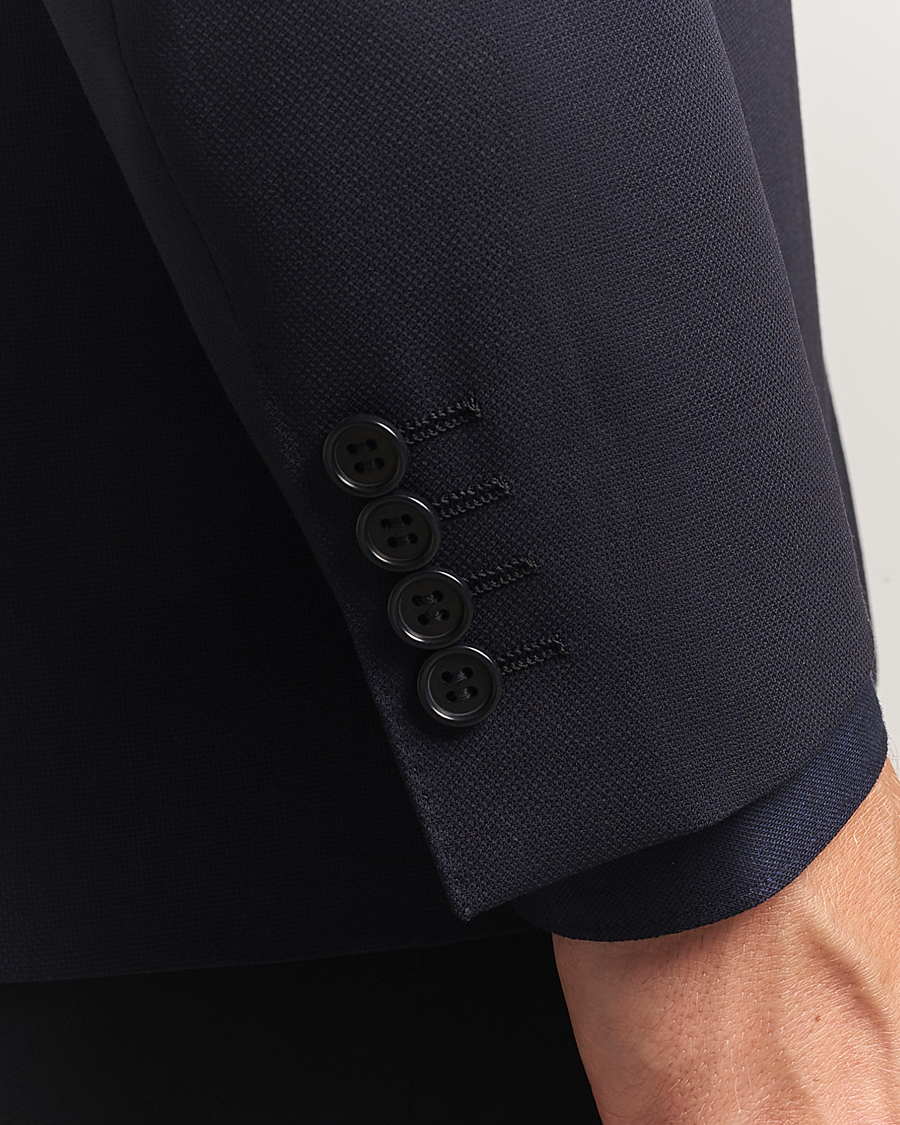 Herre | Blazere & jakker | Canali | Travel Wool Blazer Navy