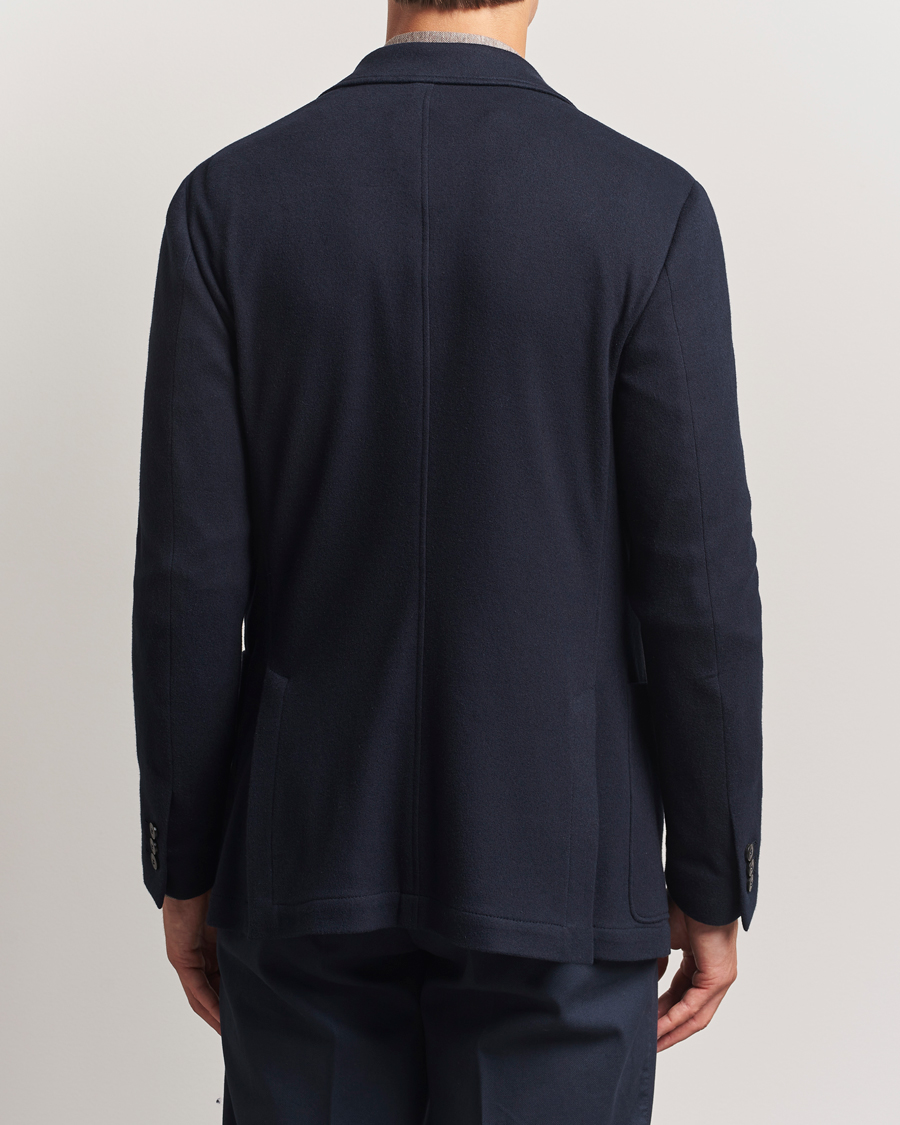 Herre | Blazere & jakker | Canali | Cotton/Cashmere Jersey Blazer Navy