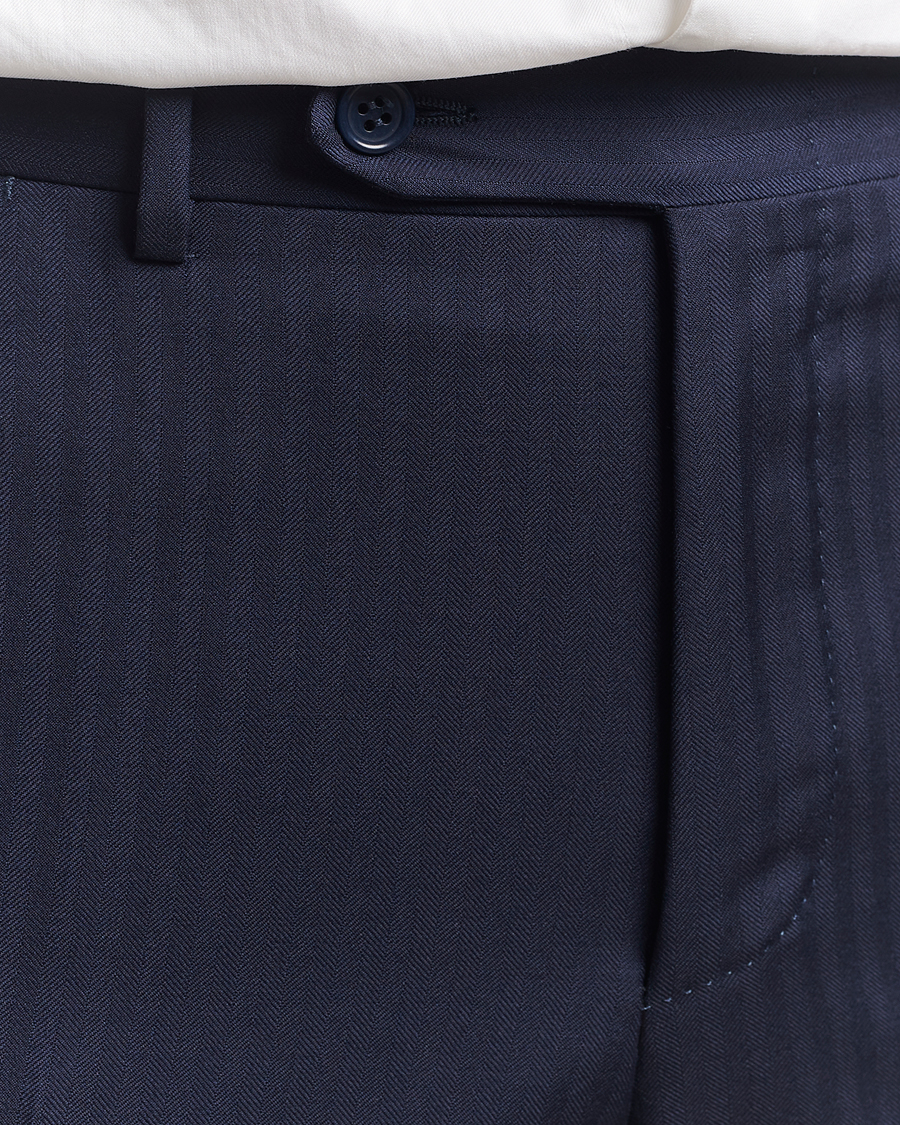 Herre | Jakkesæt | Canali | Capri Wool Suit Navy