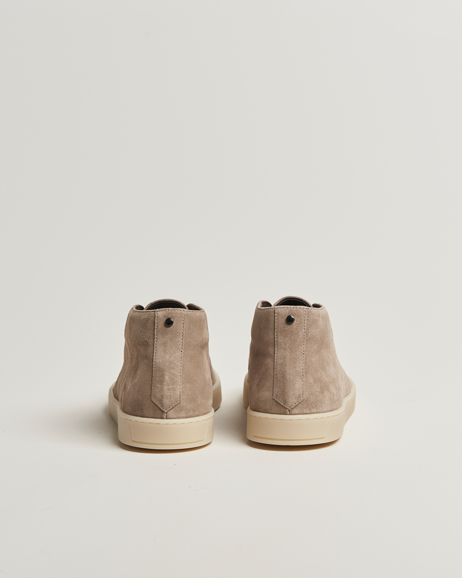 Herre | Støvler | Canali | Chukka Boots Beige Suede