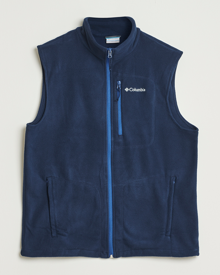 Herre | Trøjer | Columbia | Fast Trek Full Zip Fleece Vest Collegiate Navy