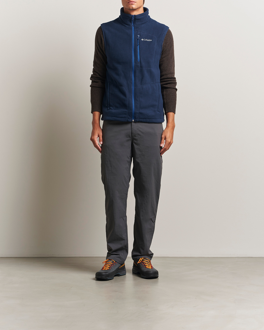 Herre | Trøjer | Columbia | Fast Trek Full Zip Fleece Vest Collegiate Navy