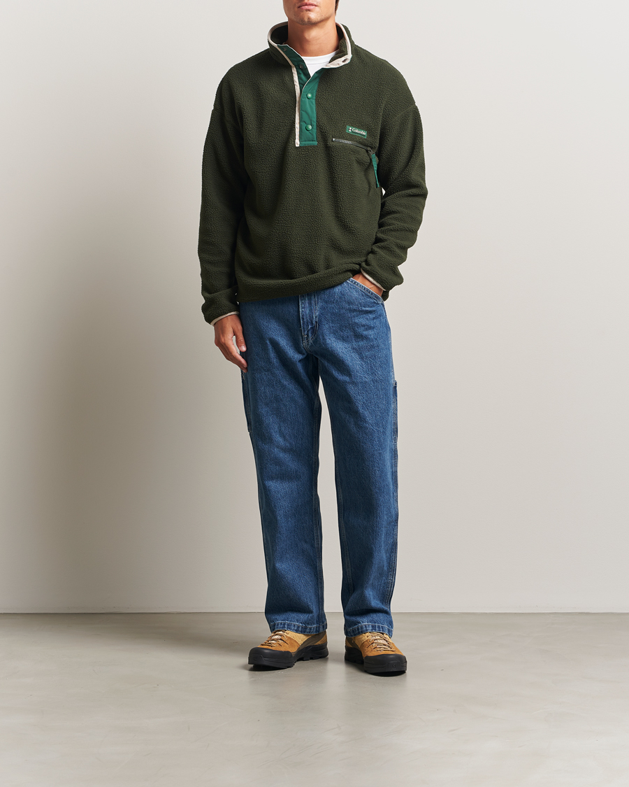 Herre | Trøjer | Columbia | Helvetia Half Snap Fleece Greenscape