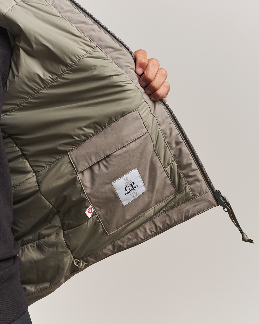 Herre | Jakker | C.P. Company | Pro-Tek Lightweight Padded Hood Jacket Light Sage