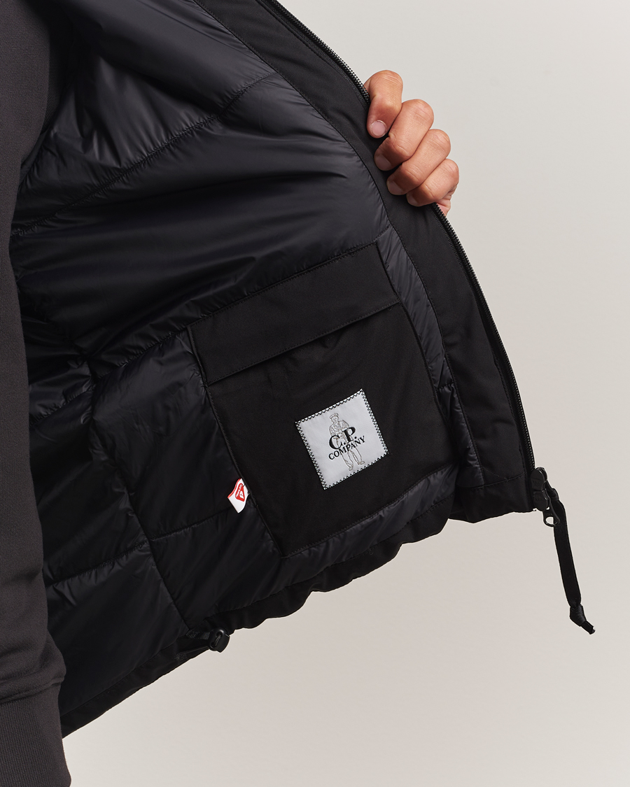 Herre | Jakker | C.P. Company | Pro-Tek Lightweight Padded Hood Jacket Black