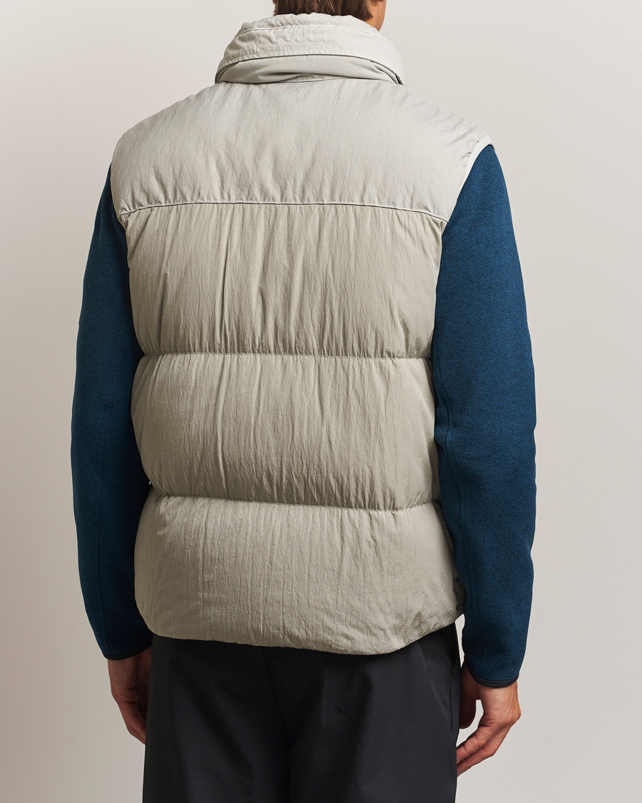 Herre | Veste | C.P. Company | Eco Chrome Mixed Down Vest Light Grey