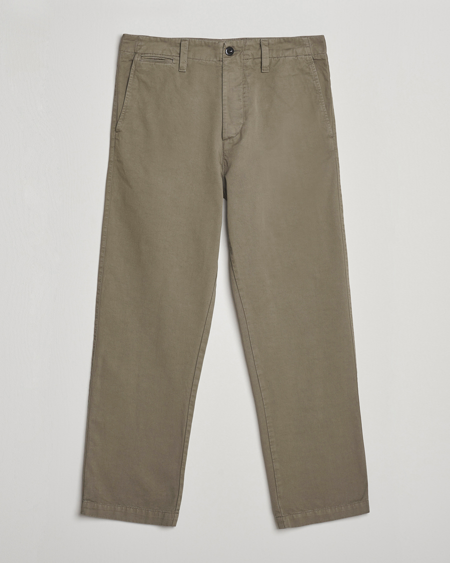 Herre | Bukser | C.P. Company | Cotton Gabardine Chino Grey