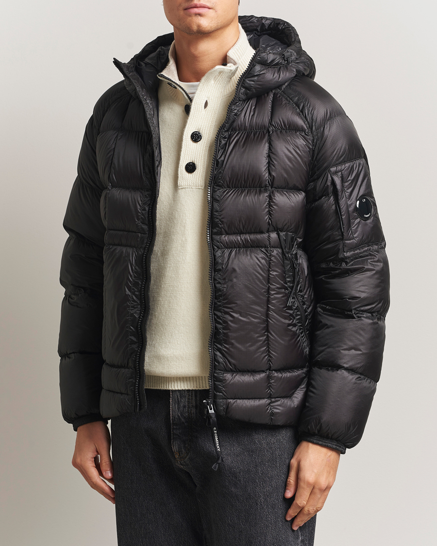 Herre | Jakker | C.P. Company | DD Shell Padded Hood Jacket Black