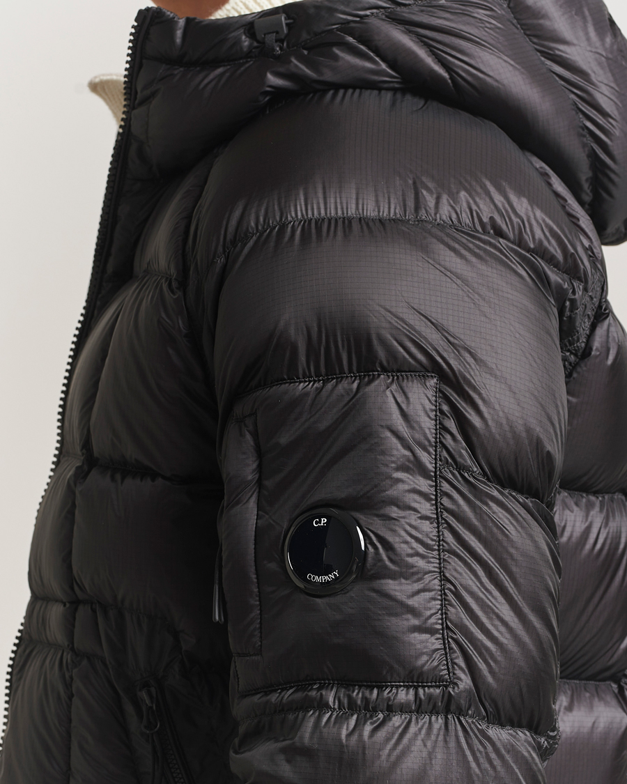 Herre | Jakker | C.P. Company | DD Shell Padded Hood Jacket Black