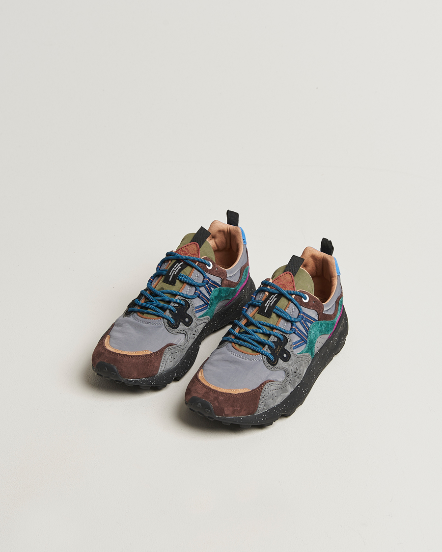 Herre | Sneakers | Flower Mountain | Yamano 3 Suede Sneaker Black/Grey