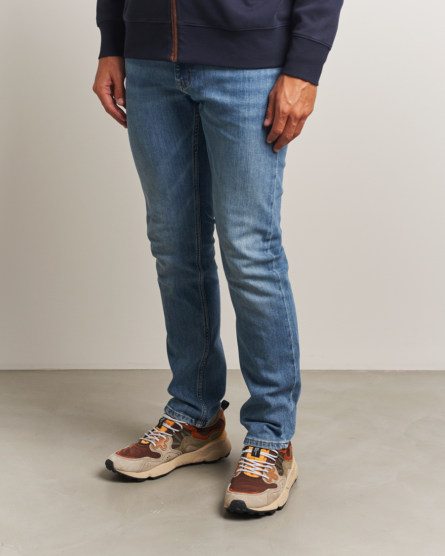 Herre | Sneakers | Flower Mountain | Yamano 3 Suede/Nylon Sneaker Olive