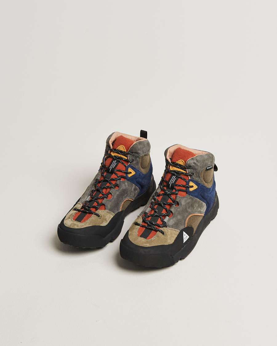 Herre | Flower Mountain Back Country Mid Suede/Leather Sneaker Multi | Flower Mountain | Back Country Mid Suede/Leather Sneaker Multi