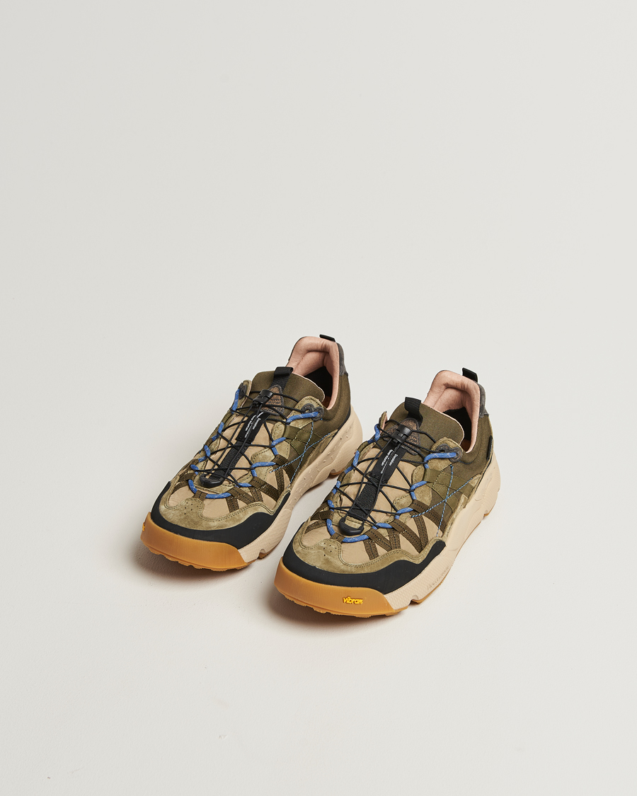 Herre | Sneakers | Flower Mountain | Iwano 2 Suede/Nylon Trail Sneaker Olive