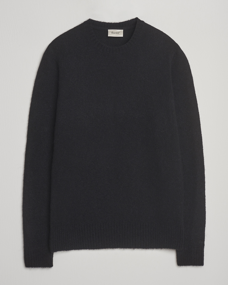 Herre | Trøjer | Forét | Alpine Alpaca Knit Black