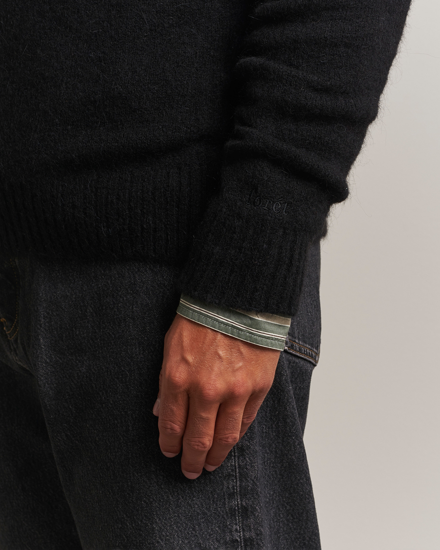 Herre | Trøjer | Forét | Alpine Alpaca Knit Black