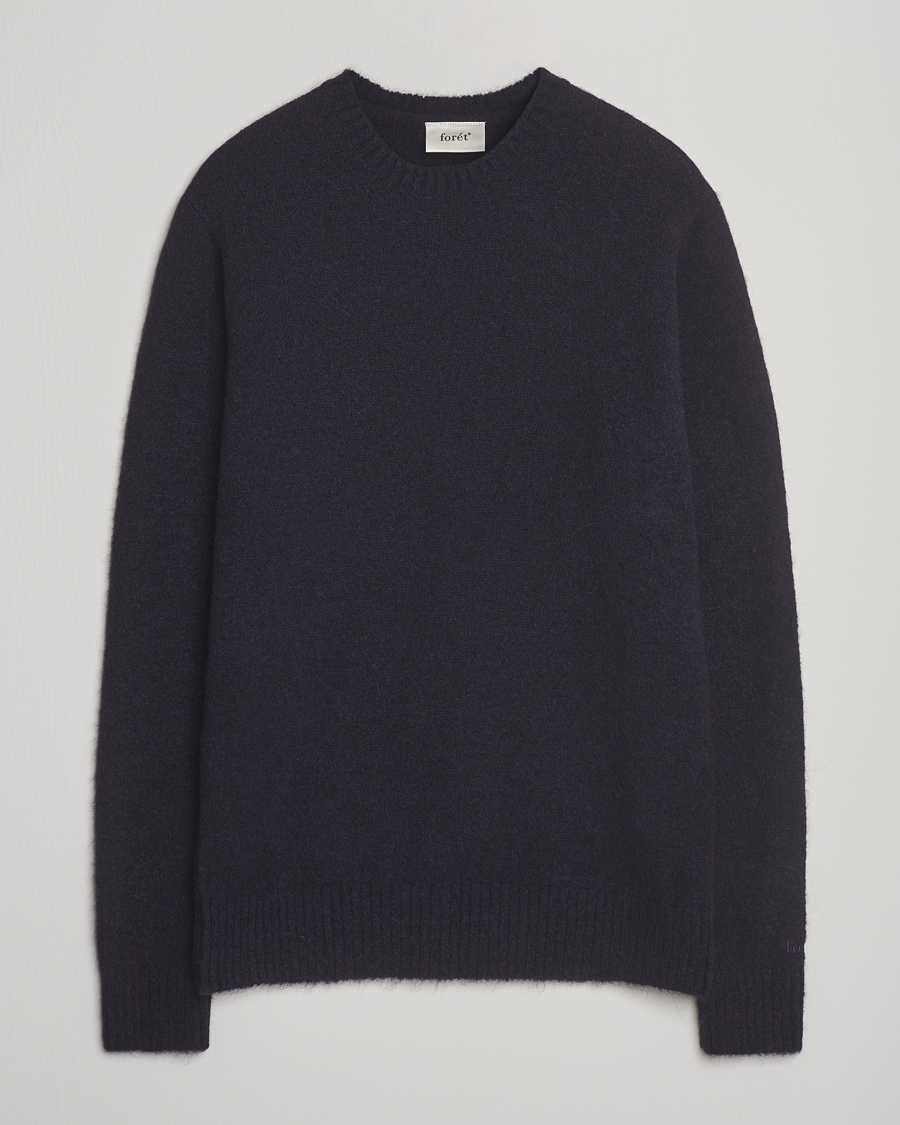 Herre | Trøjer | Forét | Alpine Alpaca Knit Navy