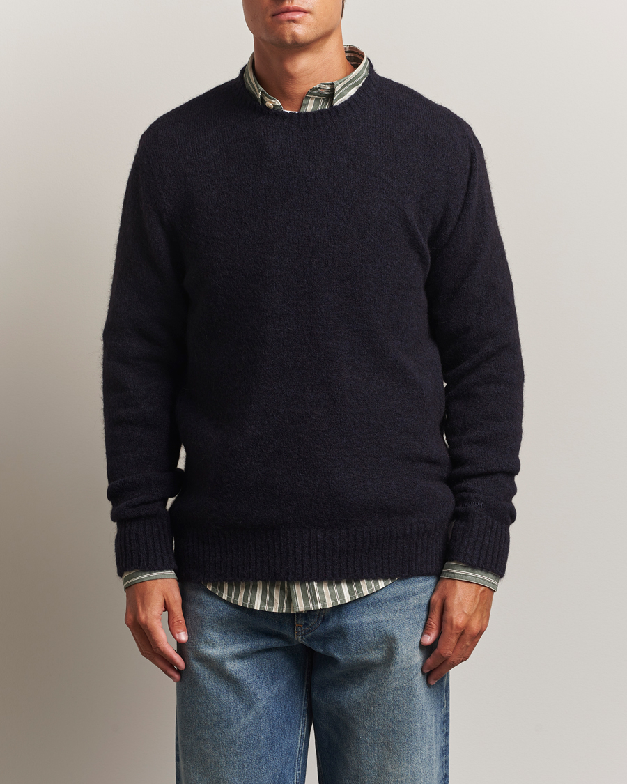Herre | Trøjer | Forét | Alpine Alpaca Knit Navy