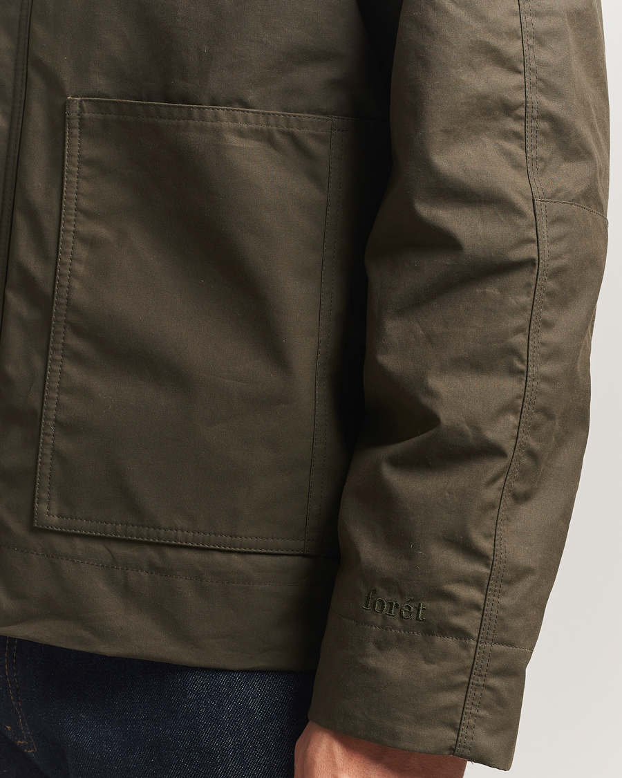 Herre | Jakker | Forét | Aspen Oilskin Jacket Army