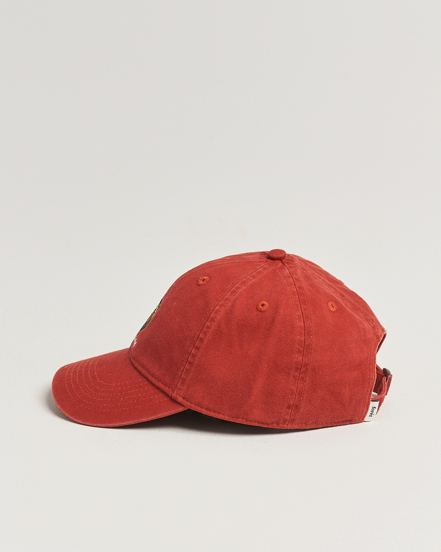 Herre | Hatte & kasketter | Forét | Catch Washed Cap Red