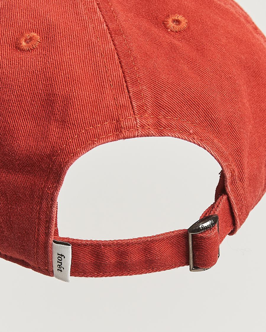 Herre | Hatte & kasketter | Forét | Catch Washed Cap Red