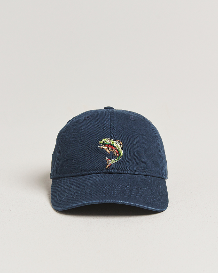 Herre | Hatte & kasketter | Forét | Fish Washed Cap Navy