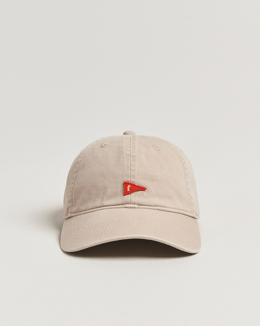 Herre | Hatte & kasketter | Forét | Flag Washed Cap Khaki