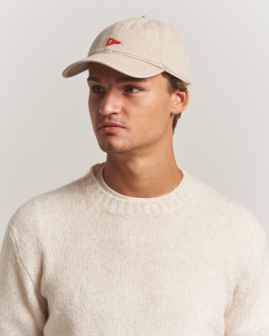 Herre | Hatte & kasketter | Forét | Flag Washed Cap Khaki