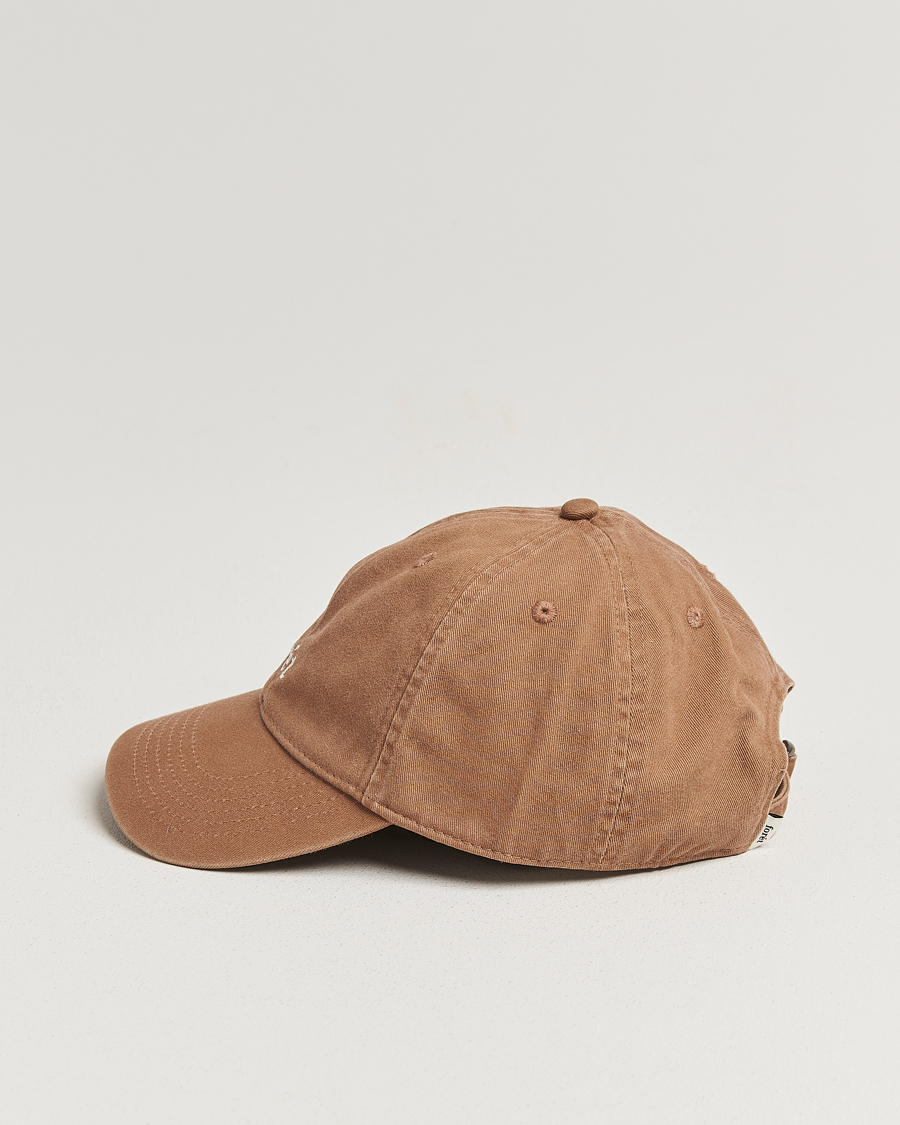 Herre | Hatte & kasketter | Forét | Hawk Washed Cap Burnt Khaki