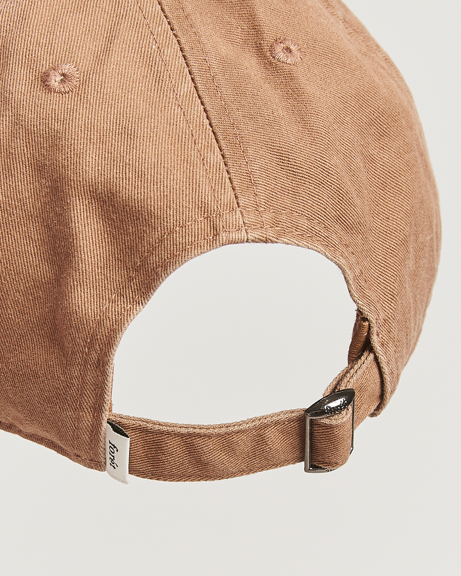 Herre | Hatte & kasketter | Forét | Hawk Washed Cap Burnt Khaki