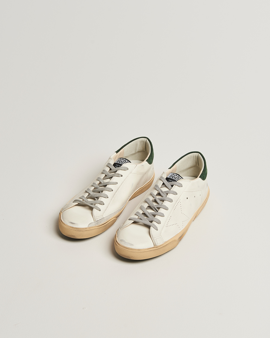 Herre | Sneakers | Golden Goose | Super-Star Sneakers White/Green