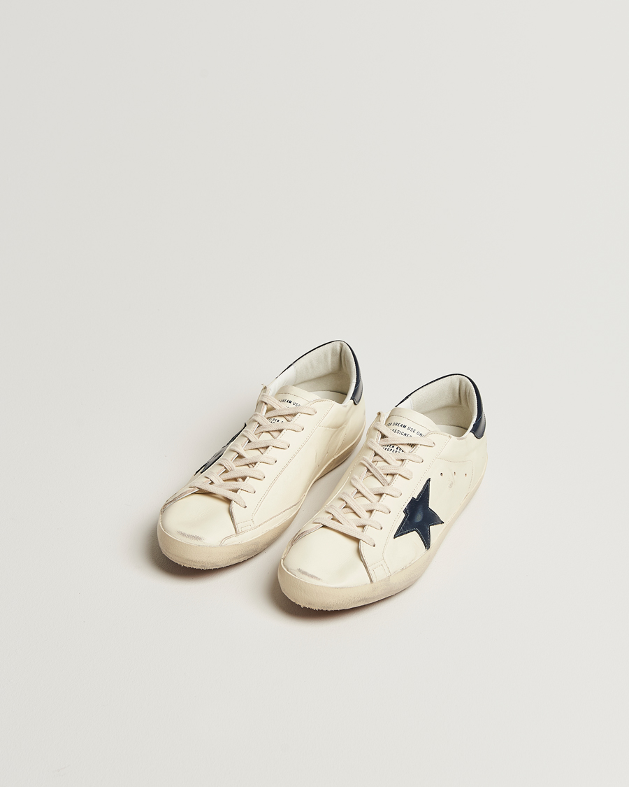 Herre | Sneakers | Golden Goose | Super-Star Sneakers White/Navy