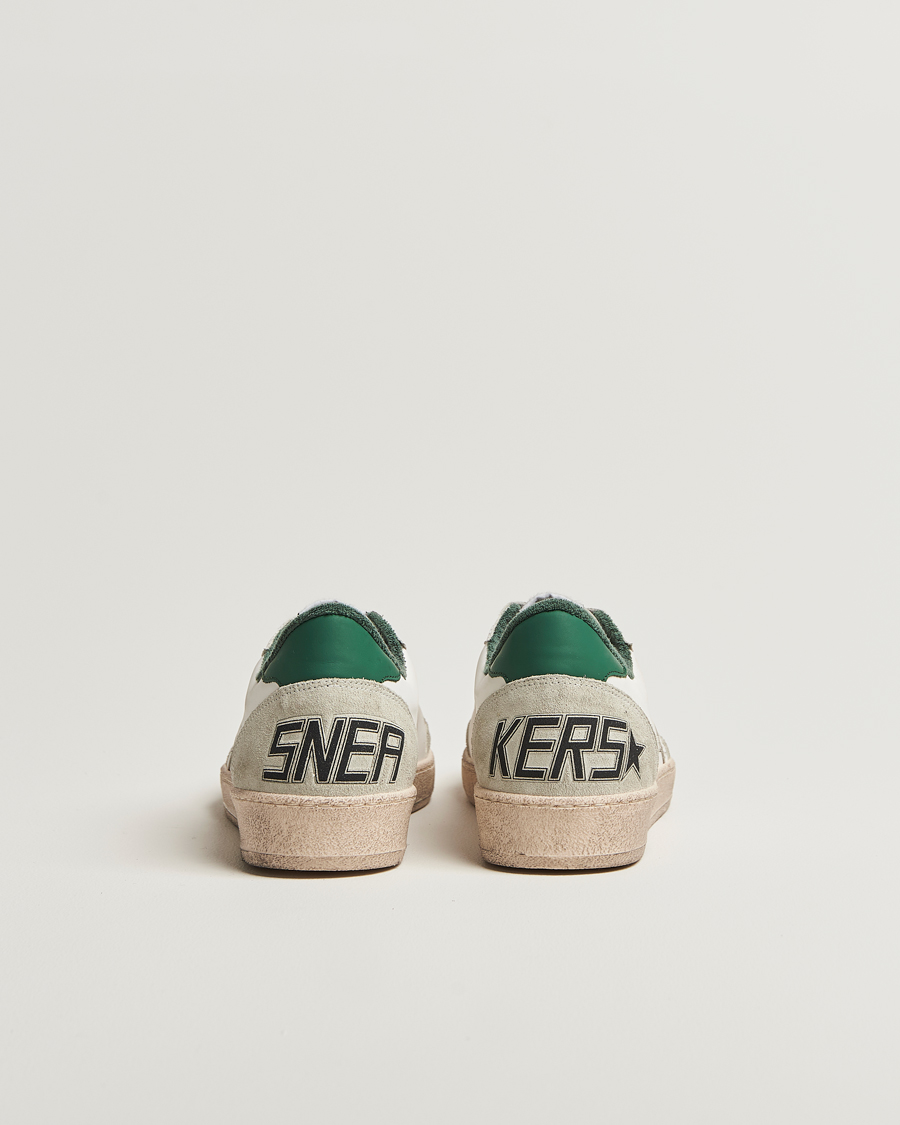 Herre | Sneakers | Golden Goose | Ball Star Sneakers White/Green