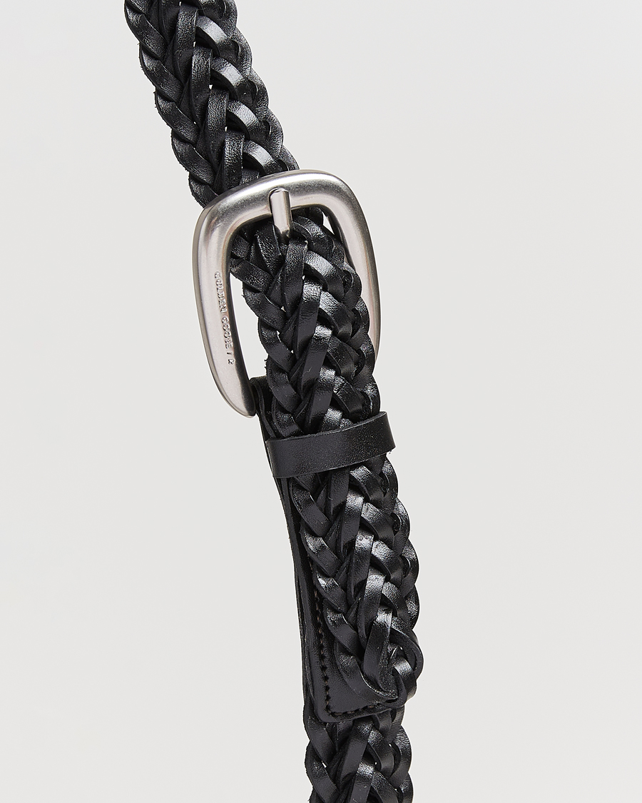 Herre | Bælter | Golden Goose | Woven Belt Black Calf