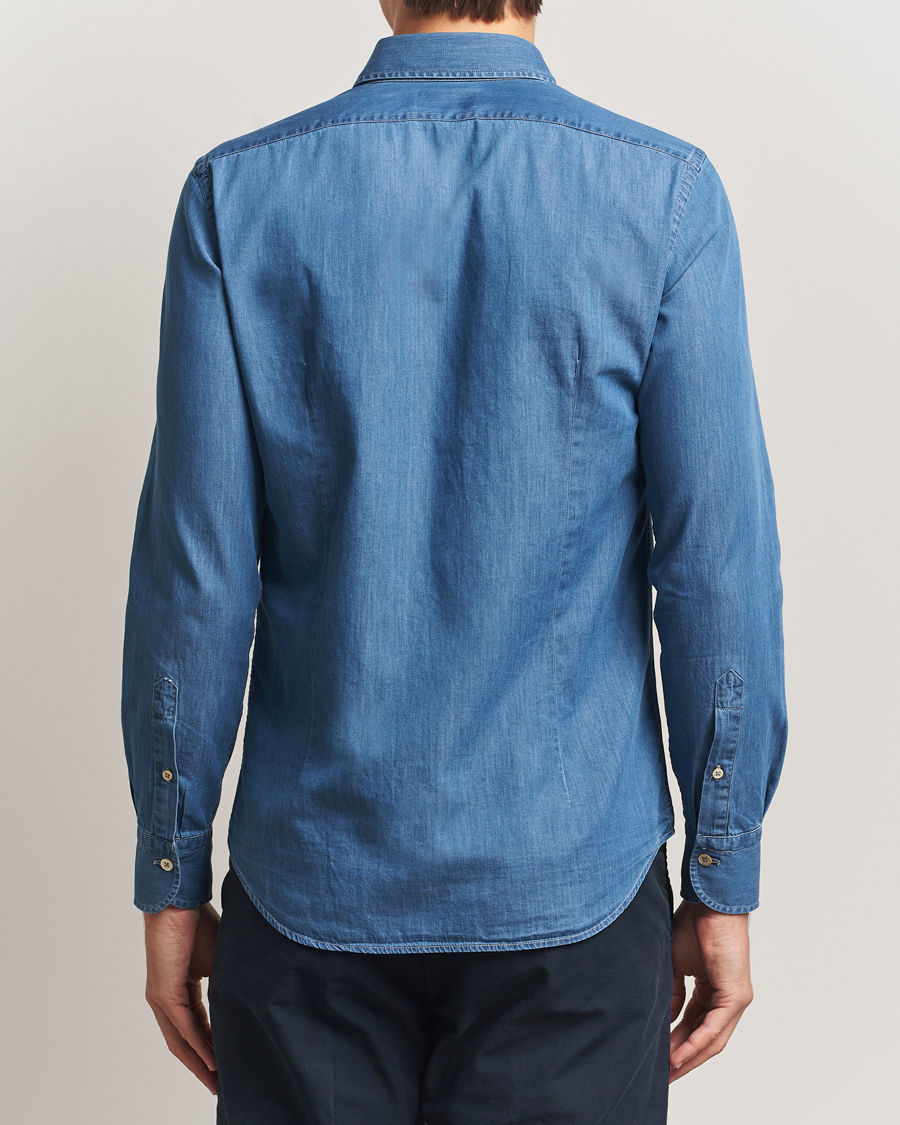 Herre | Skjorter | Grigio | Denim Shirt Indigo