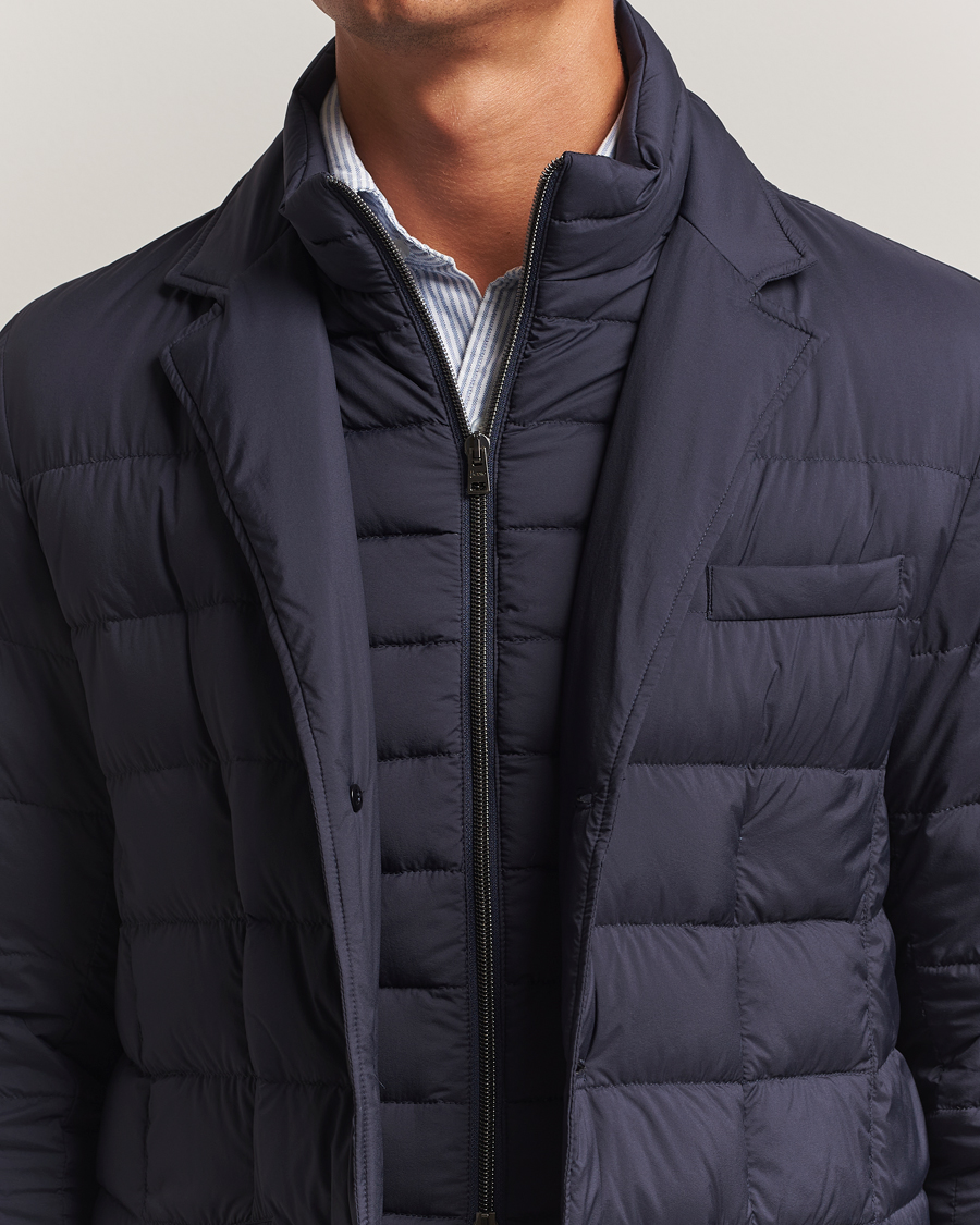 Herre | Jakker | Herno | Nylon Down Blazer Navy