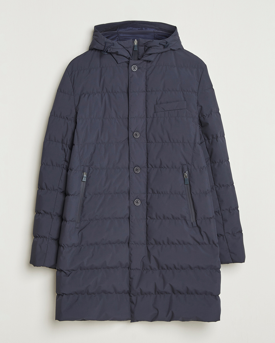 Herre | Jakker | Herno | Waterproof Down Coat Navy