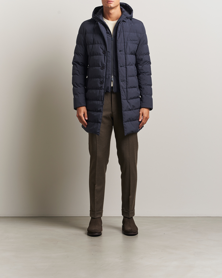 Herre | Jakker | Herno | Waterproof Down Coat Navy