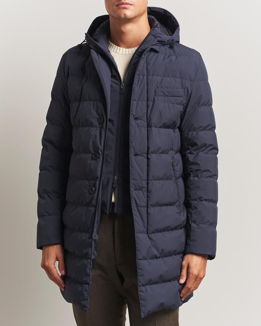 Herre | Jakker | Herno | Waterproof Down Coat Navy